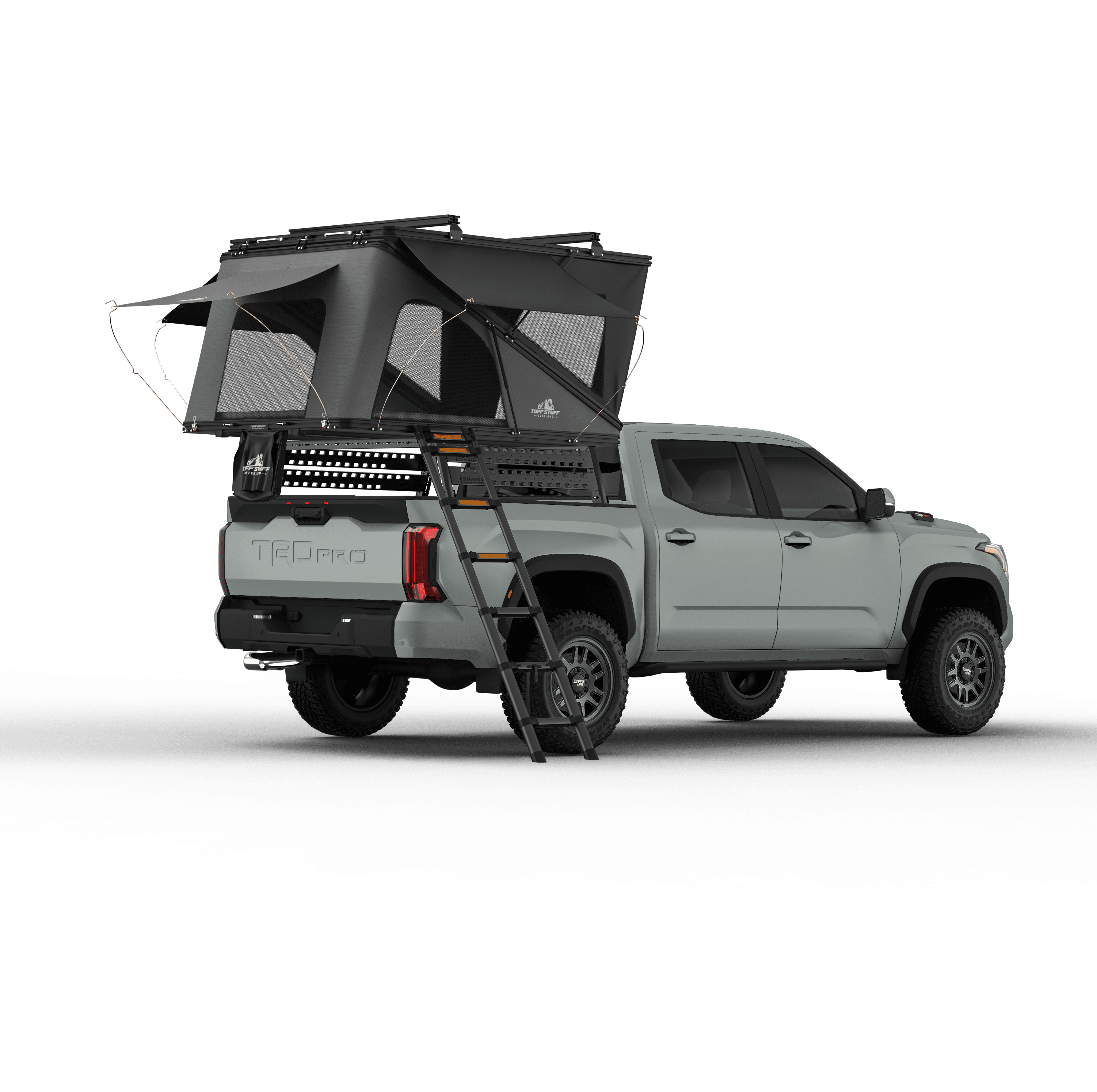 Alpine 61 Hardshell Rooftop Tent – Aluminum, 2–3 Person, 4-Season Overland Tent for SUVs & Trucks – Black Compact Design | Backcountry Sportsman