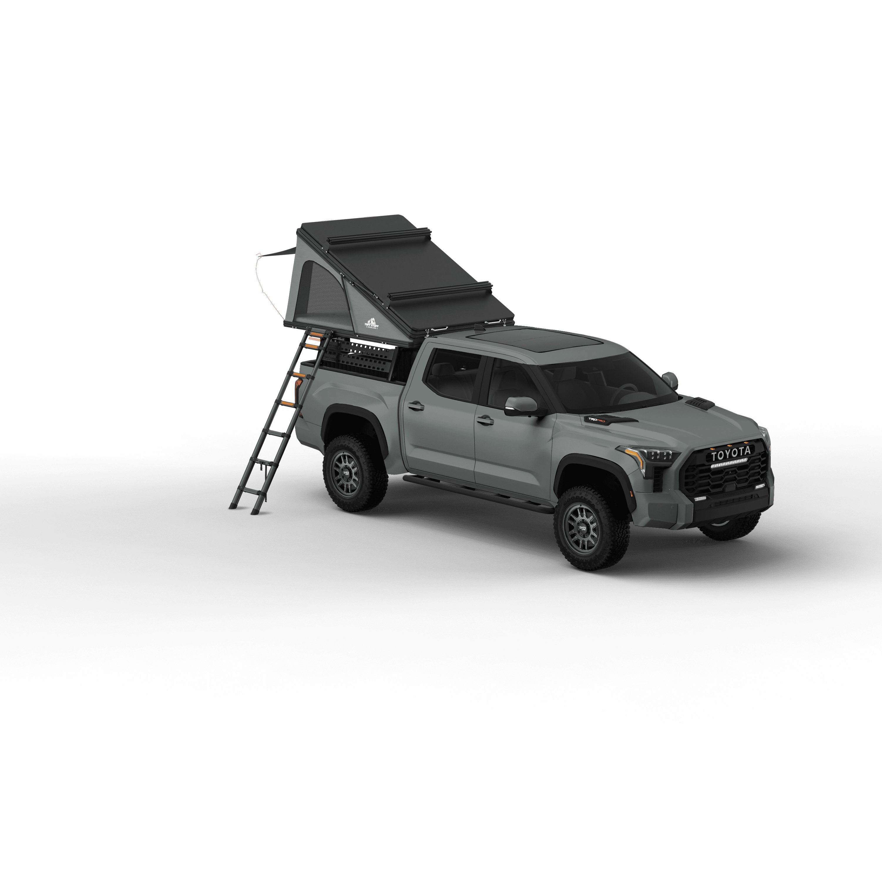 Alpine 61 Hardshell Rooftop Tent – Aluminum, 2–3 Person, 4-Season Overland Tent for SUVs & Trucks – Black Compact Design | Backcountry Sportsman
