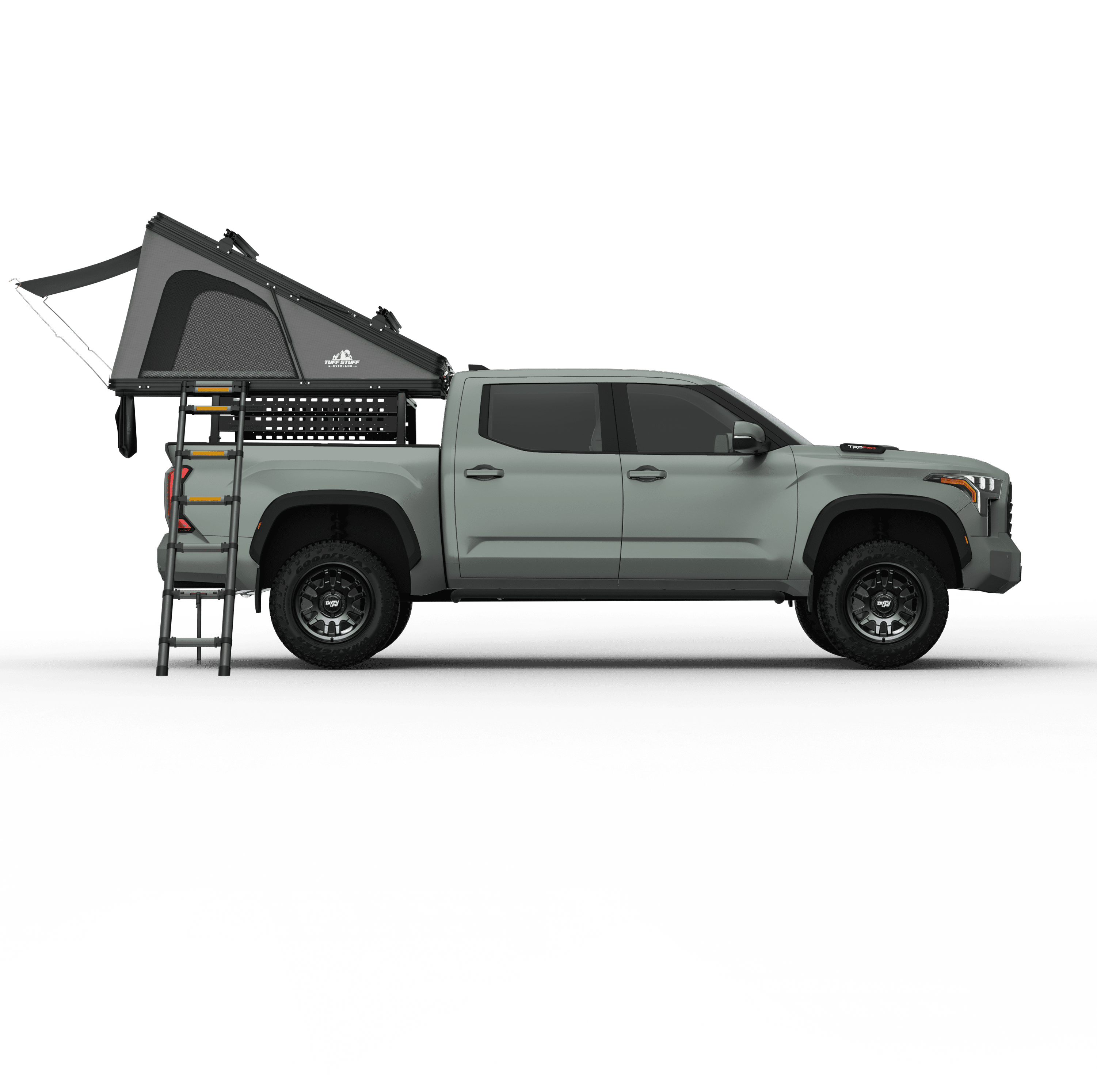 Alpine 61 Hardshell Rooftop Tent – Aluminum, 2–3 Person, 4-Season Overland Tent for SUVs & Trucks – Black Compact Design | Backcountry Sportsman
