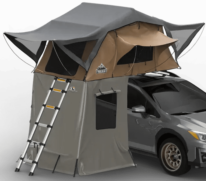 Trailhead Softshell Rooftop Tent – 2 Person – Tan – Lightweight Camping Setup | Backcountry Sportsman