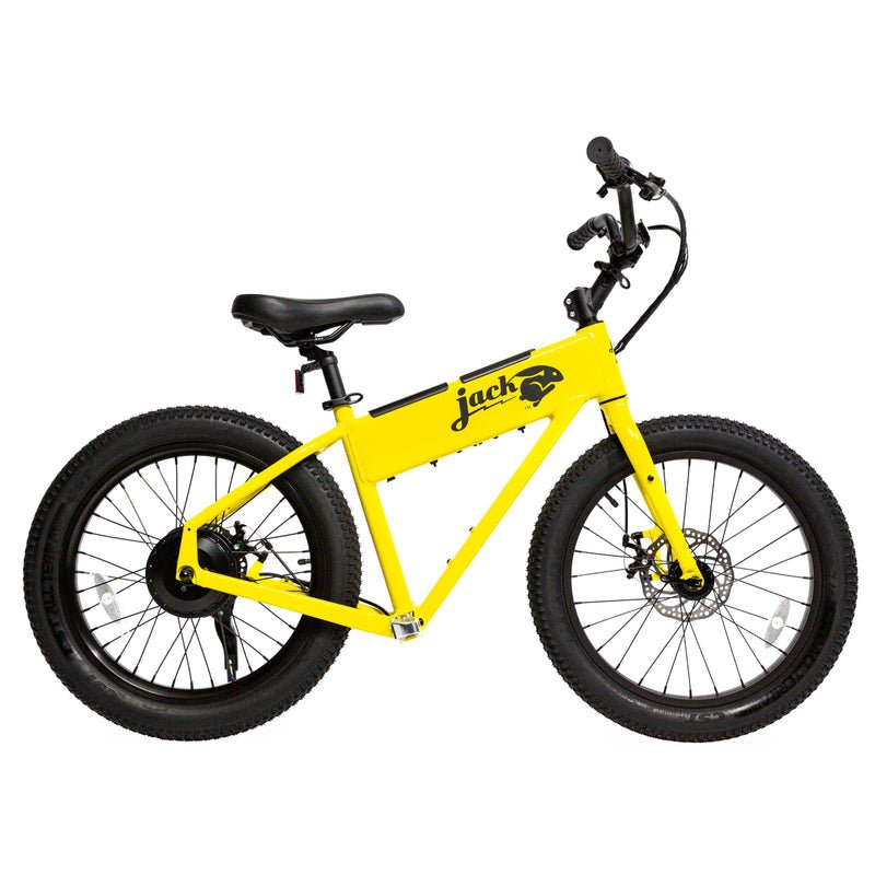 JackRabbit XG - Lightweight & Compact XL Micro eBike, Yellow | Backcountry Sportsman