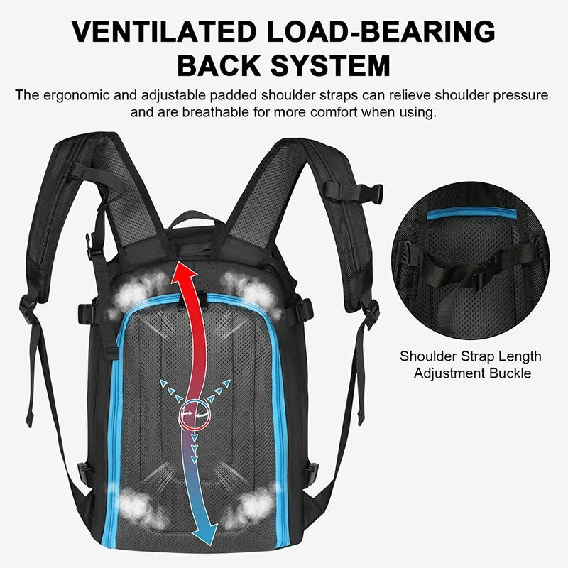 Ski Snow Outdoor Sports Large-capacity Backpack