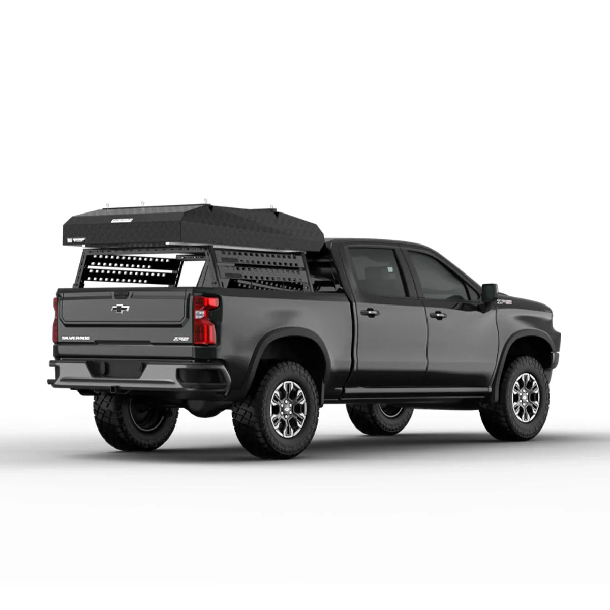 Stealth Hardshell Rooftop Tent – Aluminum – 3 Person – Black – Low-Profile Overland Tent | Backcountry Sportsman