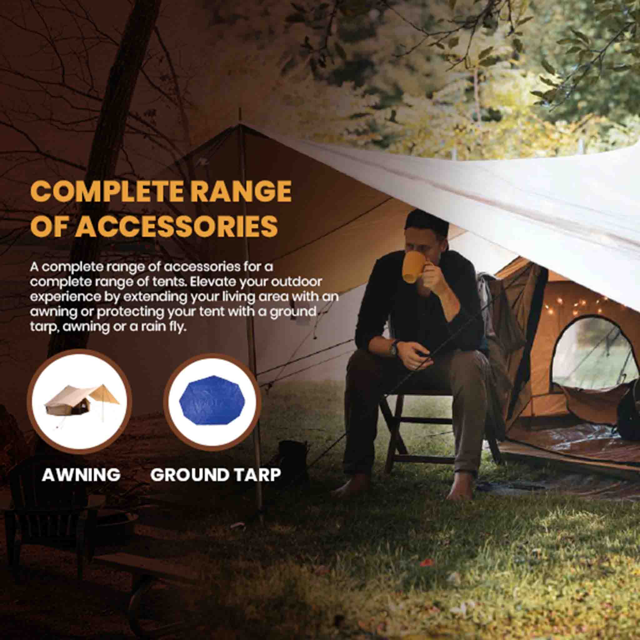 16.5' Avalon Bell Tent | Backcountry Sportsman