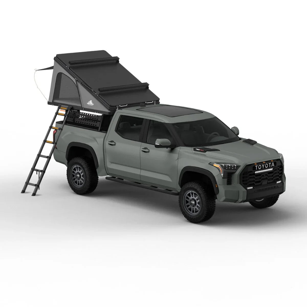 Alpine 61 Hardshell Rooftop Tent – Aluminum, 2–3 Person, 4-Season Overland Tent for SUVs & Trucks – Black Compact Design | Backcountry Sportsman