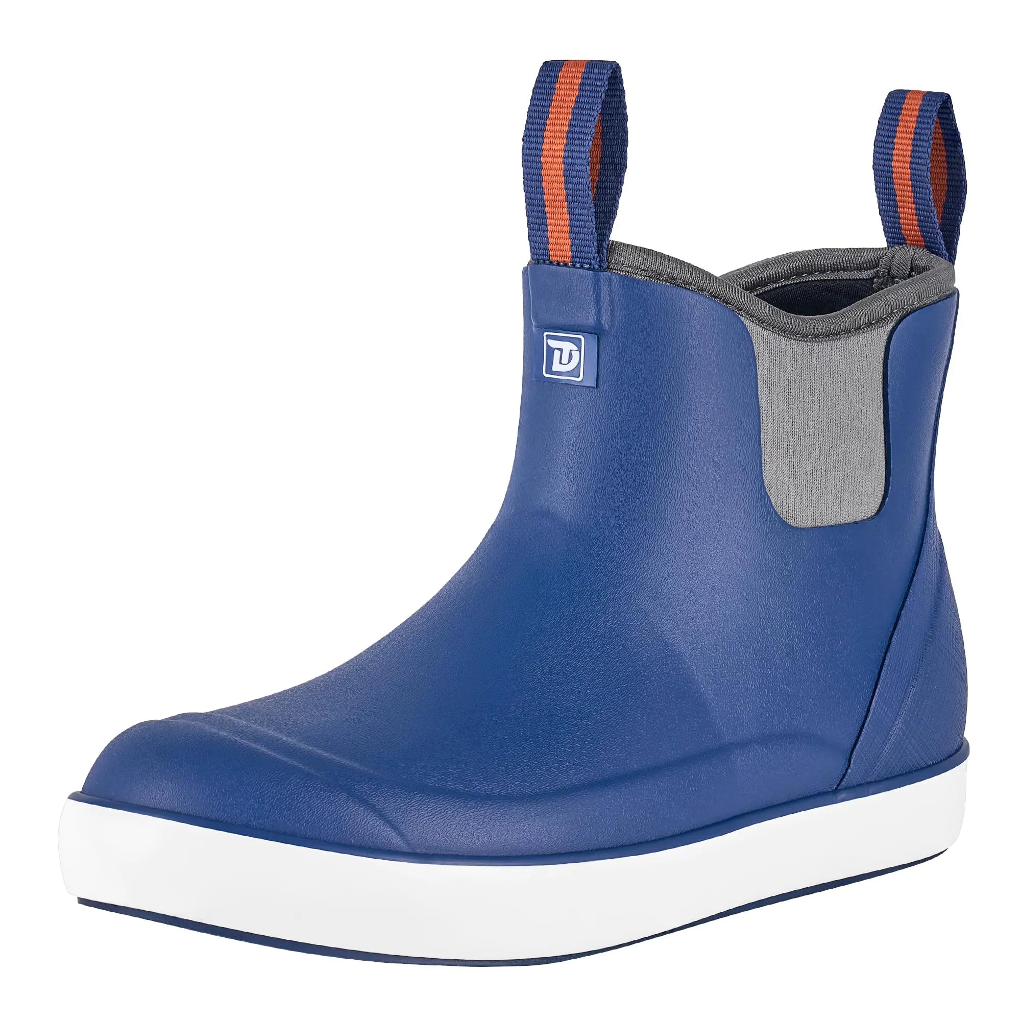 Trudave Womens Ankle Rain Boots Rubber Fishing Deck Boots Anti-slip Short Waterproof Shoes for Outdoor Fishing Boating Legion Blue Size 10 | Backcountry Sportsman