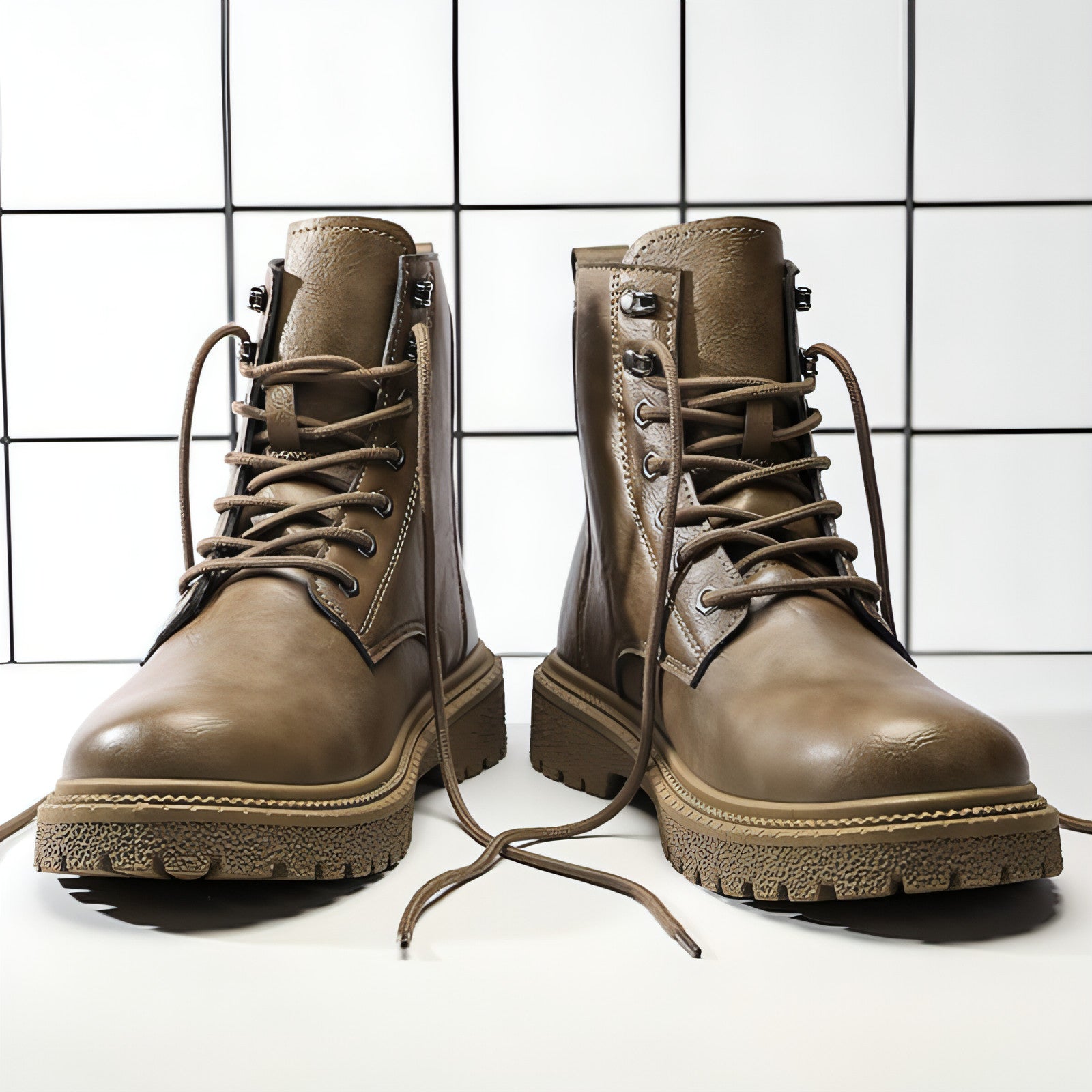 winter thick bottom hiking boots men - 0