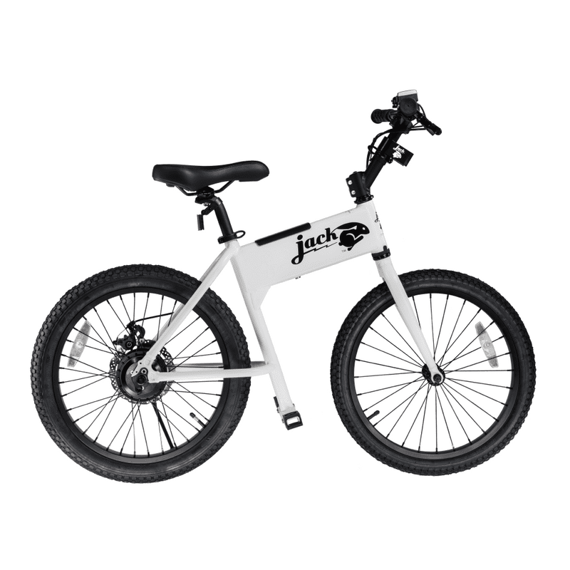 JackRabbit OG - Lightweight & Compact Micro eBike, White | Backcountry Sportsman