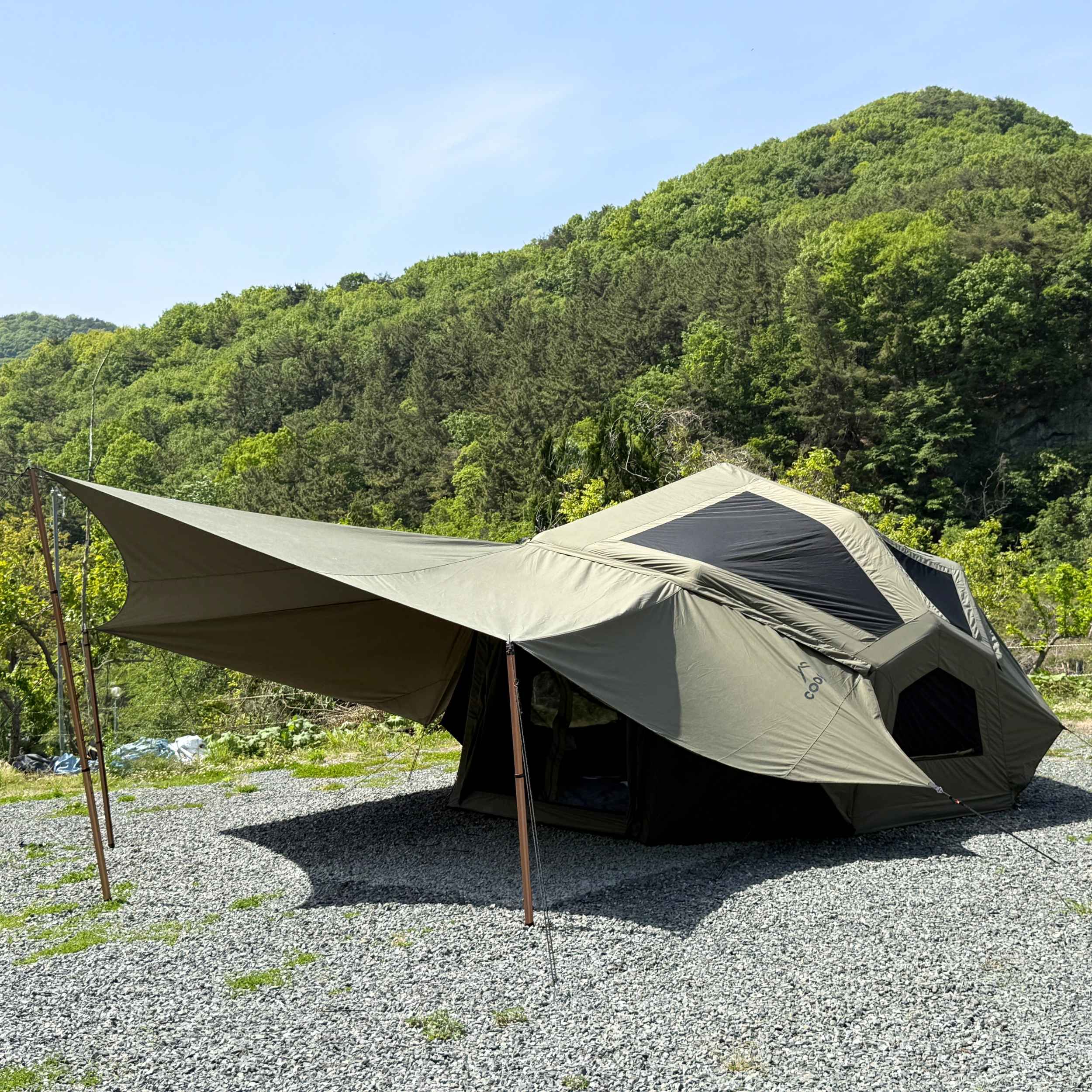 Coody | RBM Bestona Inflatable Tent for 2-4 Person (Forest Green) | Backcountry Sportsman