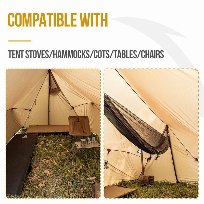 Wilderness Hut Hammock Outdoor Living Room Tent | Backcountry Sportsman