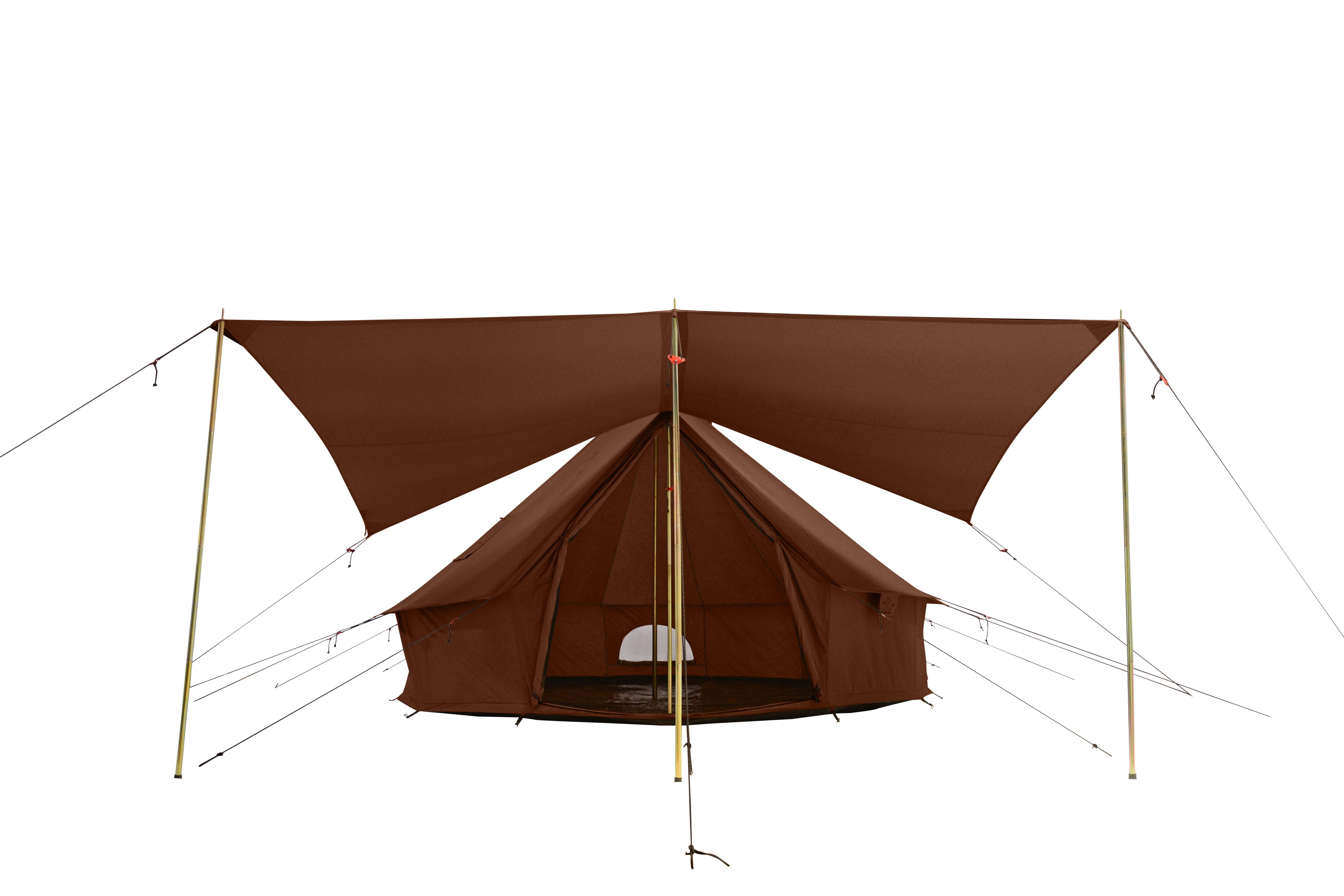 13'/16'/20' Regatta Bell Tent Awning | Backcountry Sportsman