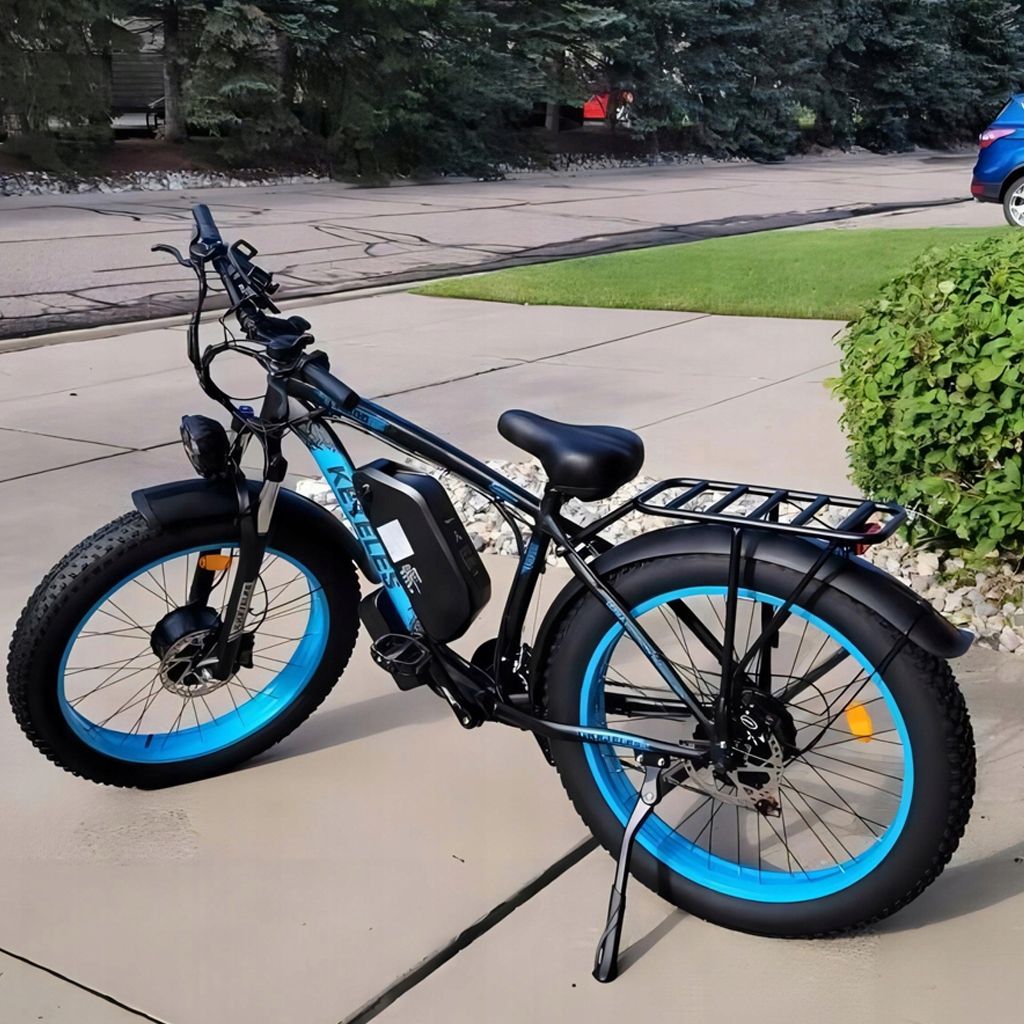 Electric Bike KETELES 48V 23AH Dual Motor 1000W*2 26"*4.0 MTB | Backcountry Sportsman