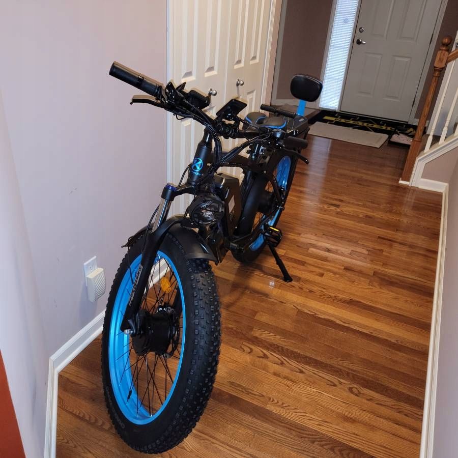 Electric Bike KETELES 48V 23AH Dual Motor 1000W*2 26"*4.0 MTB | Backcountry Sportsman