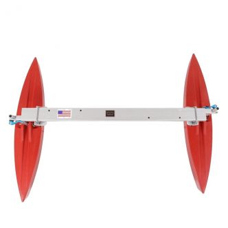 Canoe Stabilizer Float Package - Red Floats - 45" Universal Receiver | Backcountry Sportsman