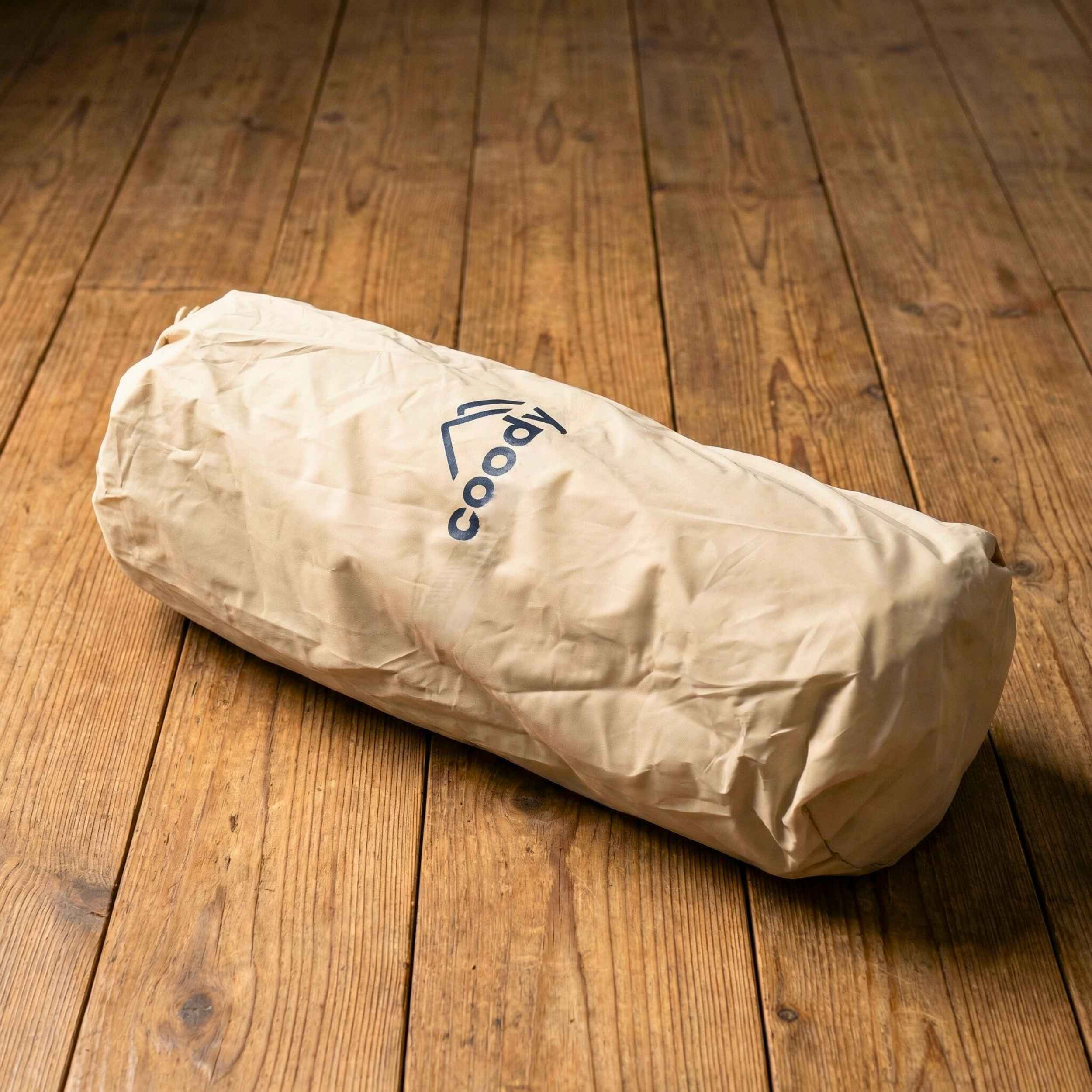 Coody Hub Beige (2-6 person) + Ground Sheet PVC + Carpet Coody Hub + Electric Pump