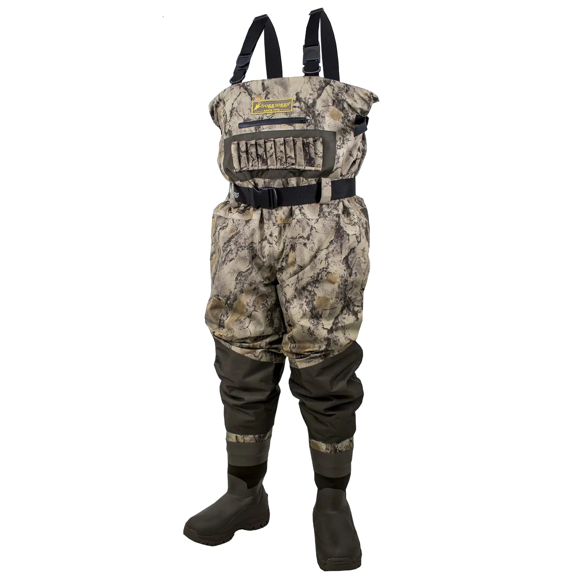 FROGG TOGGS Mens Standard Grand Refuge 3.0 Bootfoot Hunting Wader with Removable Insulation Liner Natural Gear Original 10 | Backcountry Sportsman