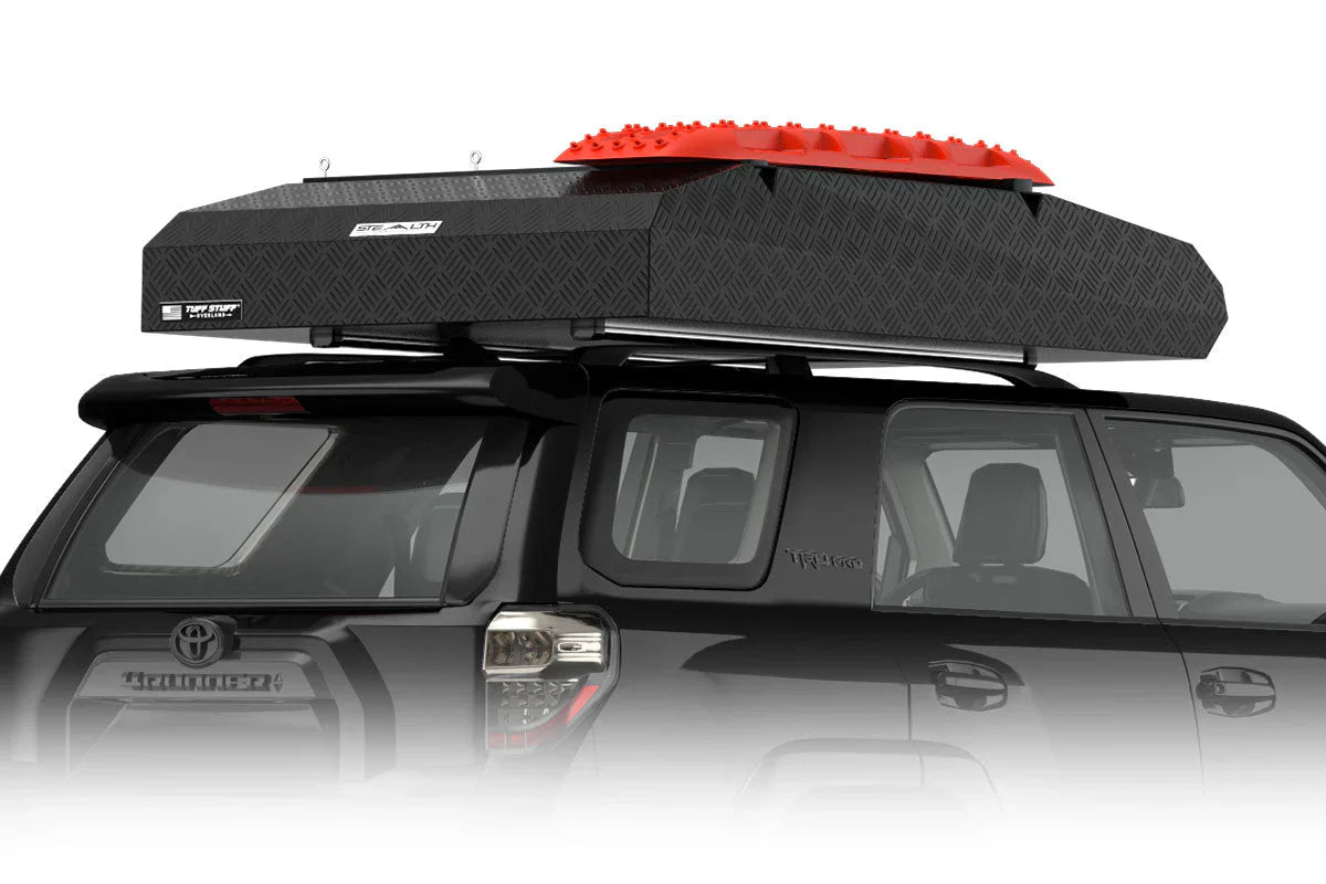 Stealth Hardshell Rooftop Tent – Aluminum – 3 Person – Black – Low-Profile Overland Tent | Backcountry Sportsman