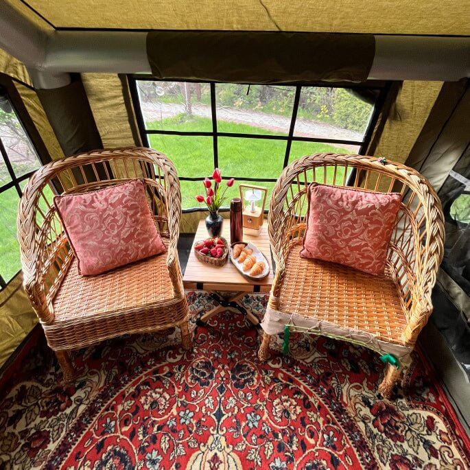 Coody 13.6 (Koala-5) Forest Green Inflatable Tent House for Camping (2-8 person) | Backcountry Sportsman