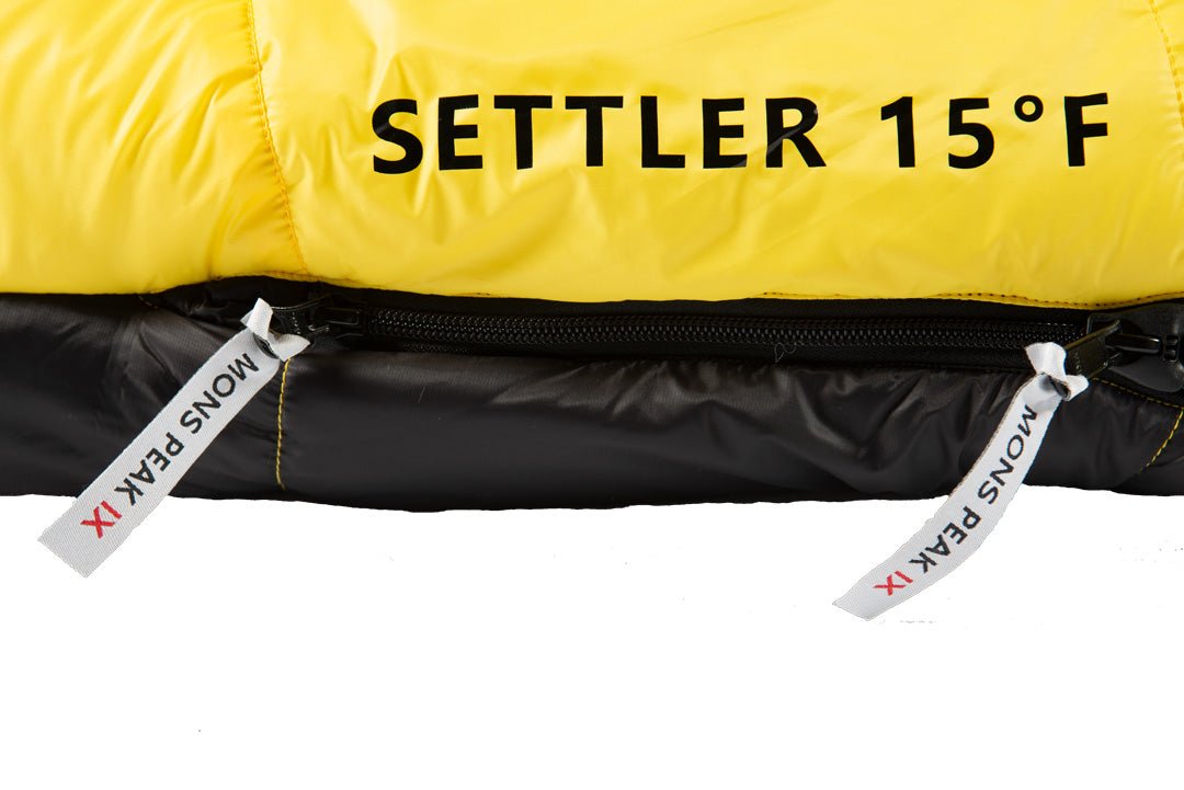 Settler 15 F Sleeping Bag | Backcountry Sportsman