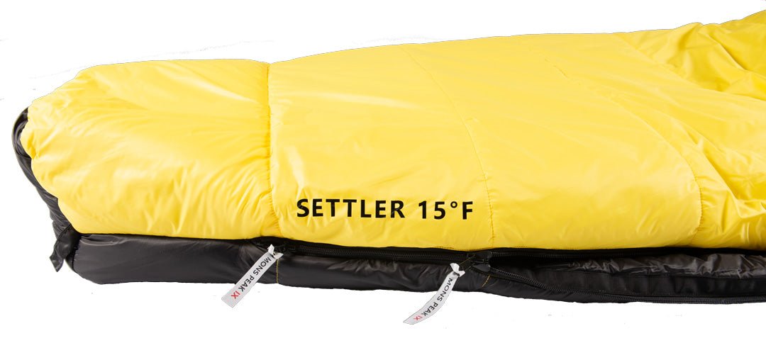 Settler 15 F Sleeping Bag | Backcountry Sportsman