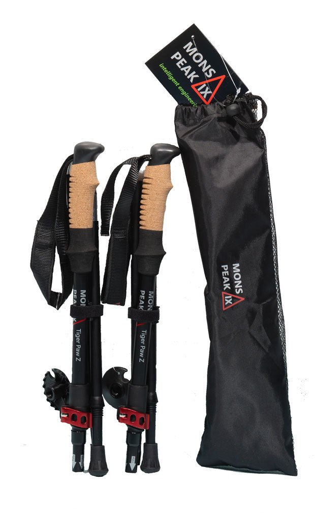 Tiger Paw Z Trekking Poles (Z-120) | Backcountry Sportsman