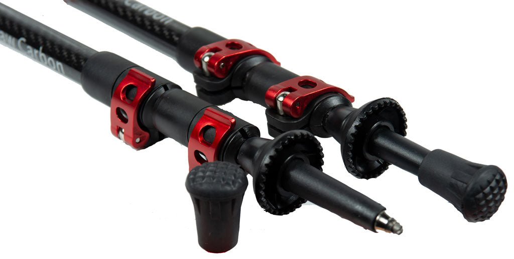 Tiger Paw Carbon Trekking Poles | Backcountry Sportsman