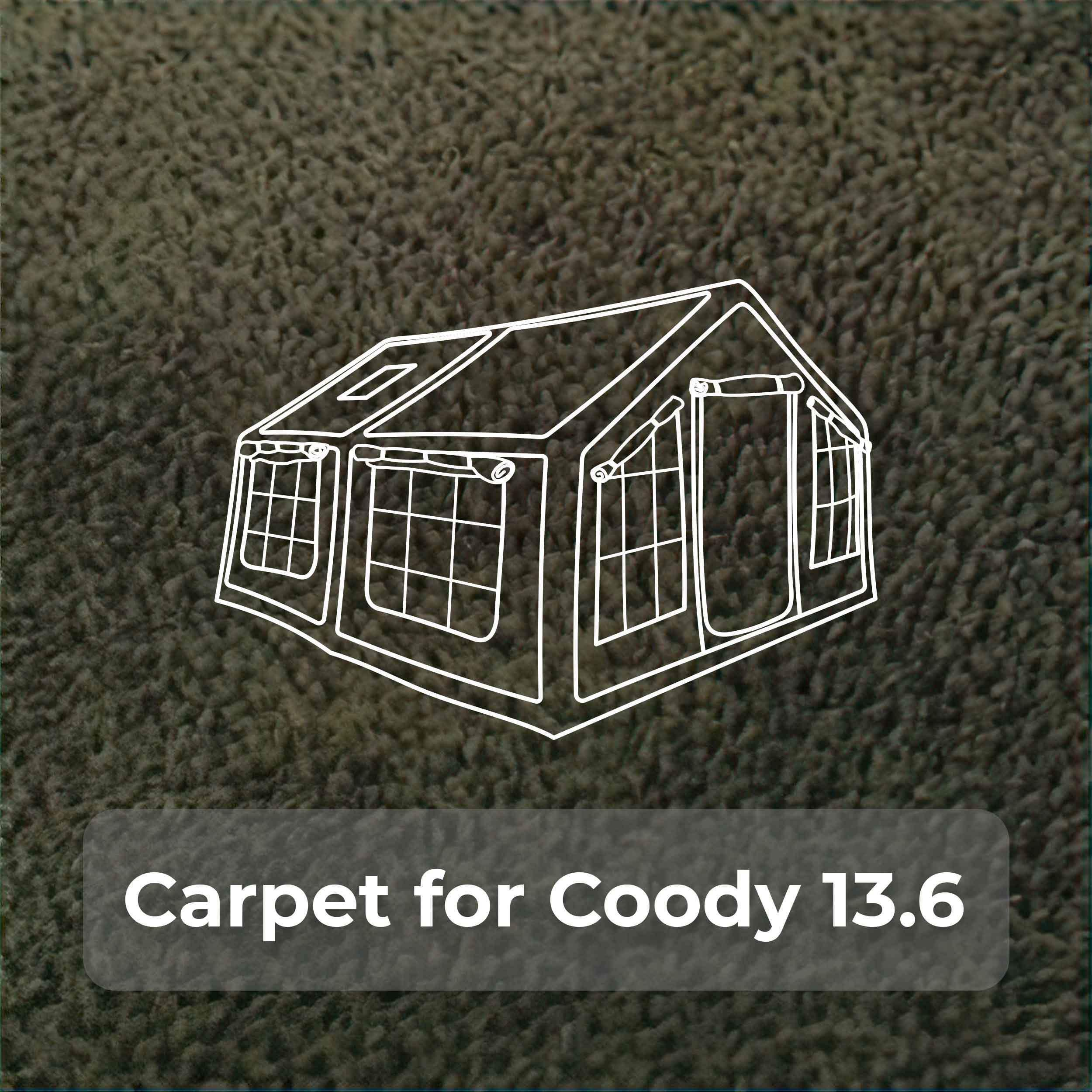 Coody Carpet – Tailored for Coody Familia AirTent 13.6 | Backcountry Sportsman