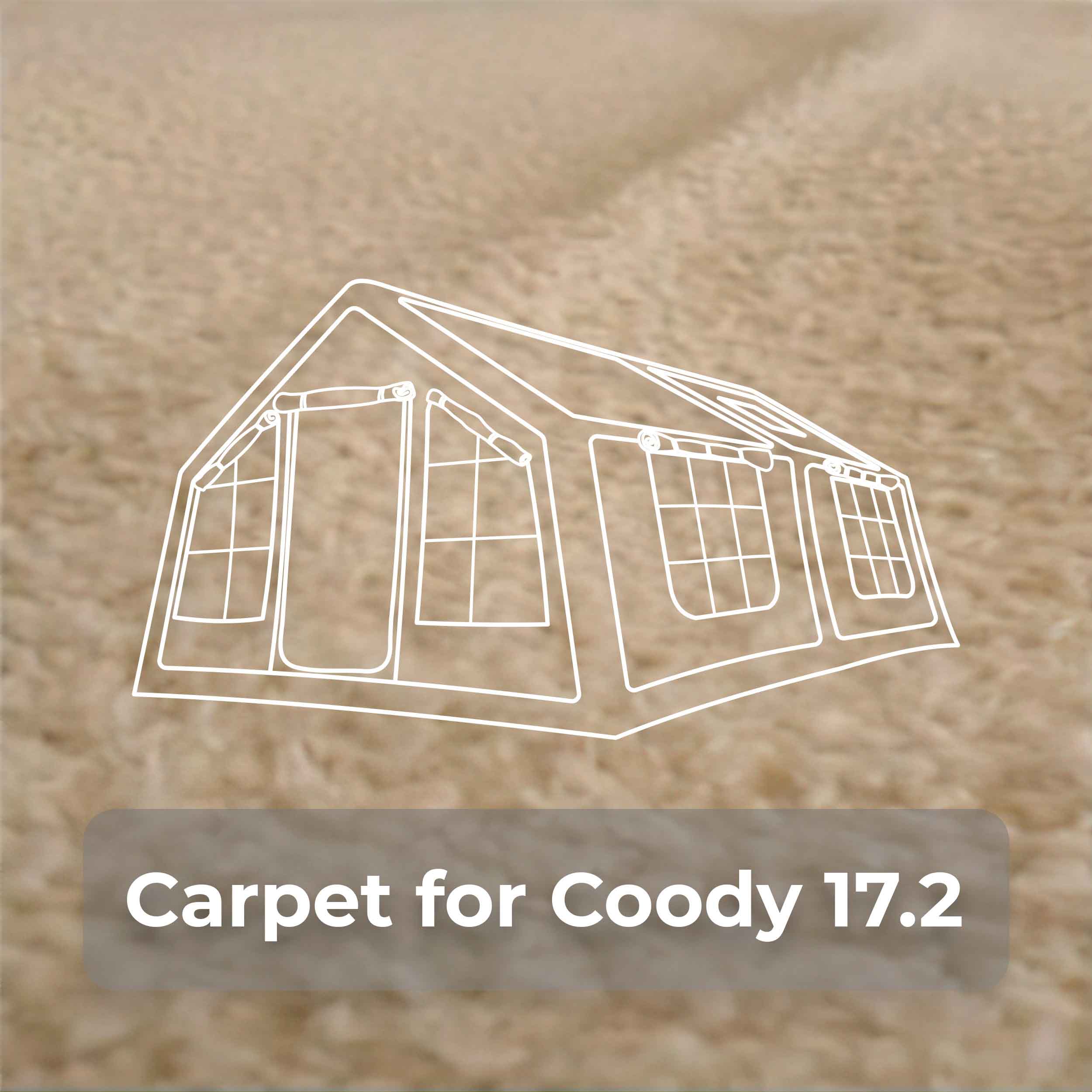 Coody Carpet – Tailored for Coody Familia AirTent 17.2 | Backcountry Sportsman