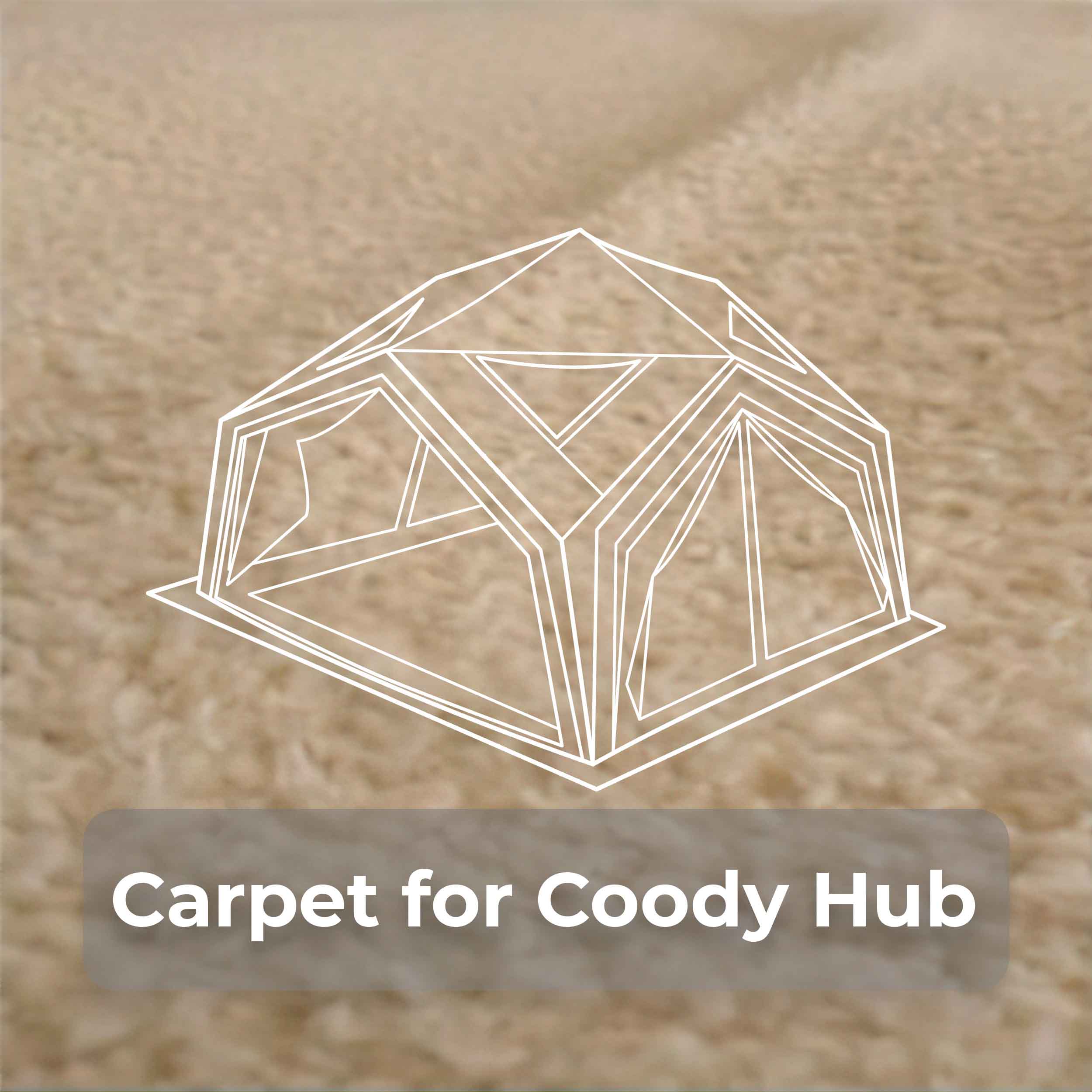 Coody Carpet – Tailored for Coody Hub Tent