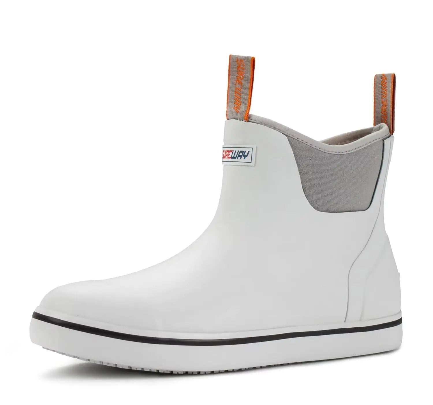 SUREWAY Mens Deck Boots Professional Non-Slip Fishing & Ankle Deck Boot Waterproof Rain Boots | Backcountry Sportsman