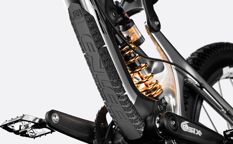 ENLEE Down Tube Frame Protector, 3M MTB Bicycle Frame Guard - Protect The Bike from Collision and Scratch | Backcountry Sportsman