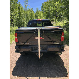 Double Hitch Rack - With Loading Bars | Backcountry Sportsman