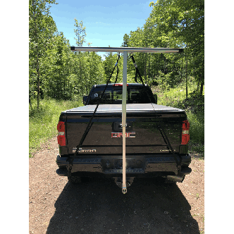 Double Hitch Rack - With Loading Bars | Backcountry Sportsman