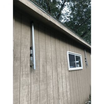 Garage Storage Rack Set - Standart 36" Horizontal Bar-With Kayak Blocks | Backcountry Sportsman