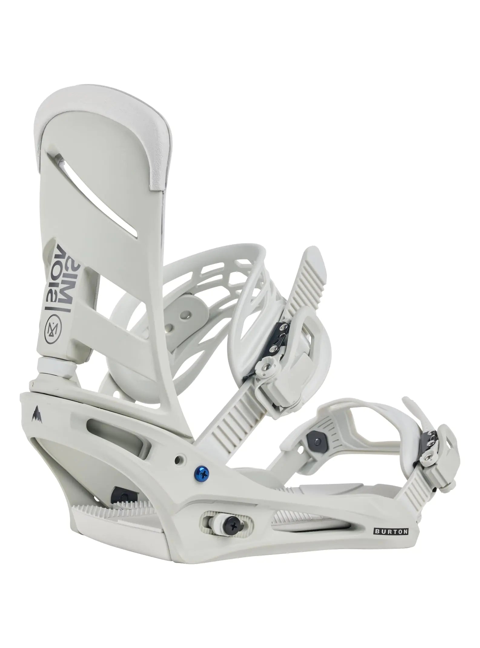 Burton Mens Mission Re:Flex Snowboard Bindings Gray Cloud S | Backcountry Sportsman