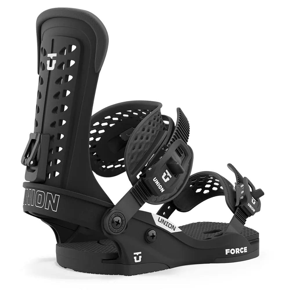Union Force Classic Mens Snowboard Bindings M Black | Backcountry Sportsman
