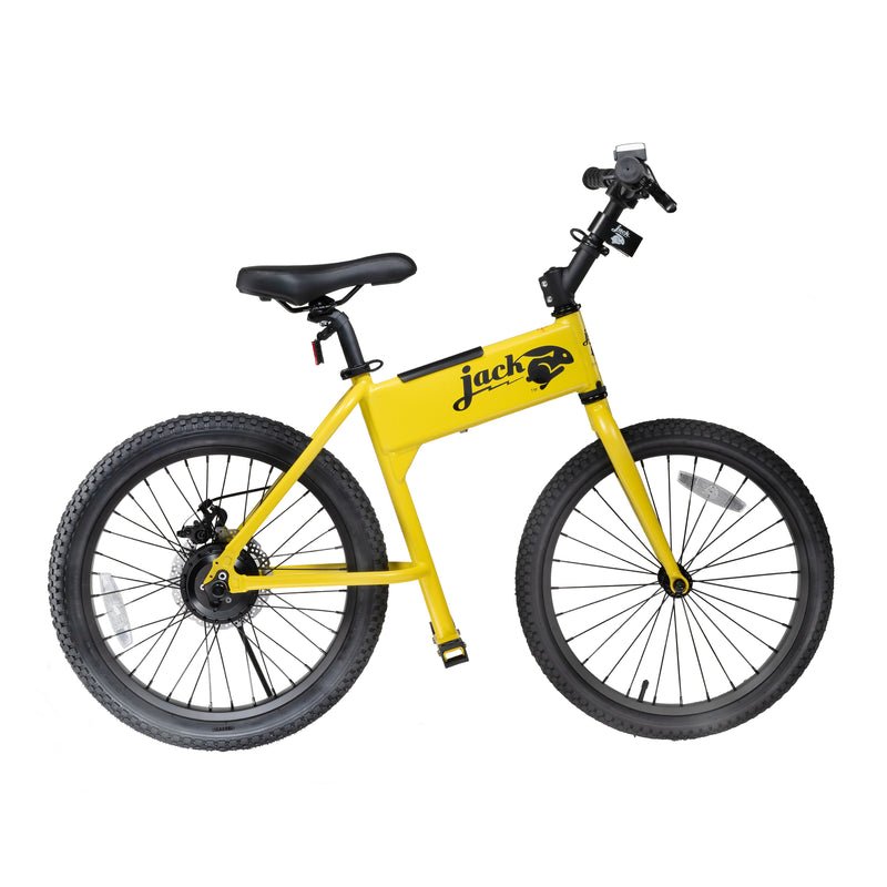 JackRabbit OG - Lightweight & Compact Micro eBike, Yellow | Backcountry Sportsman