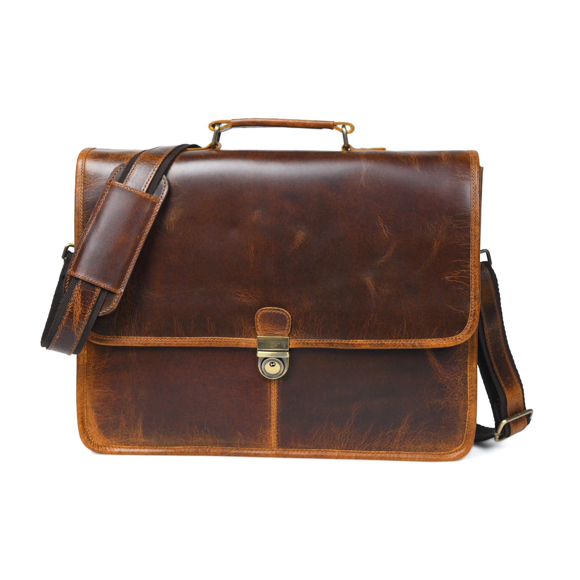 Buffalo Leather Executive Briefcase | Backcountry Sportsman