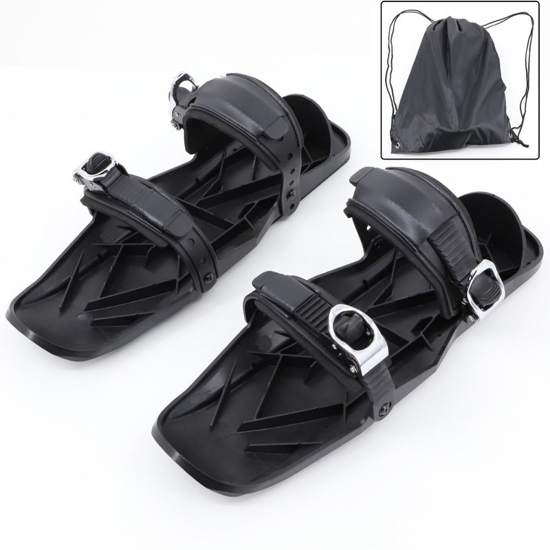 Sled ski boots