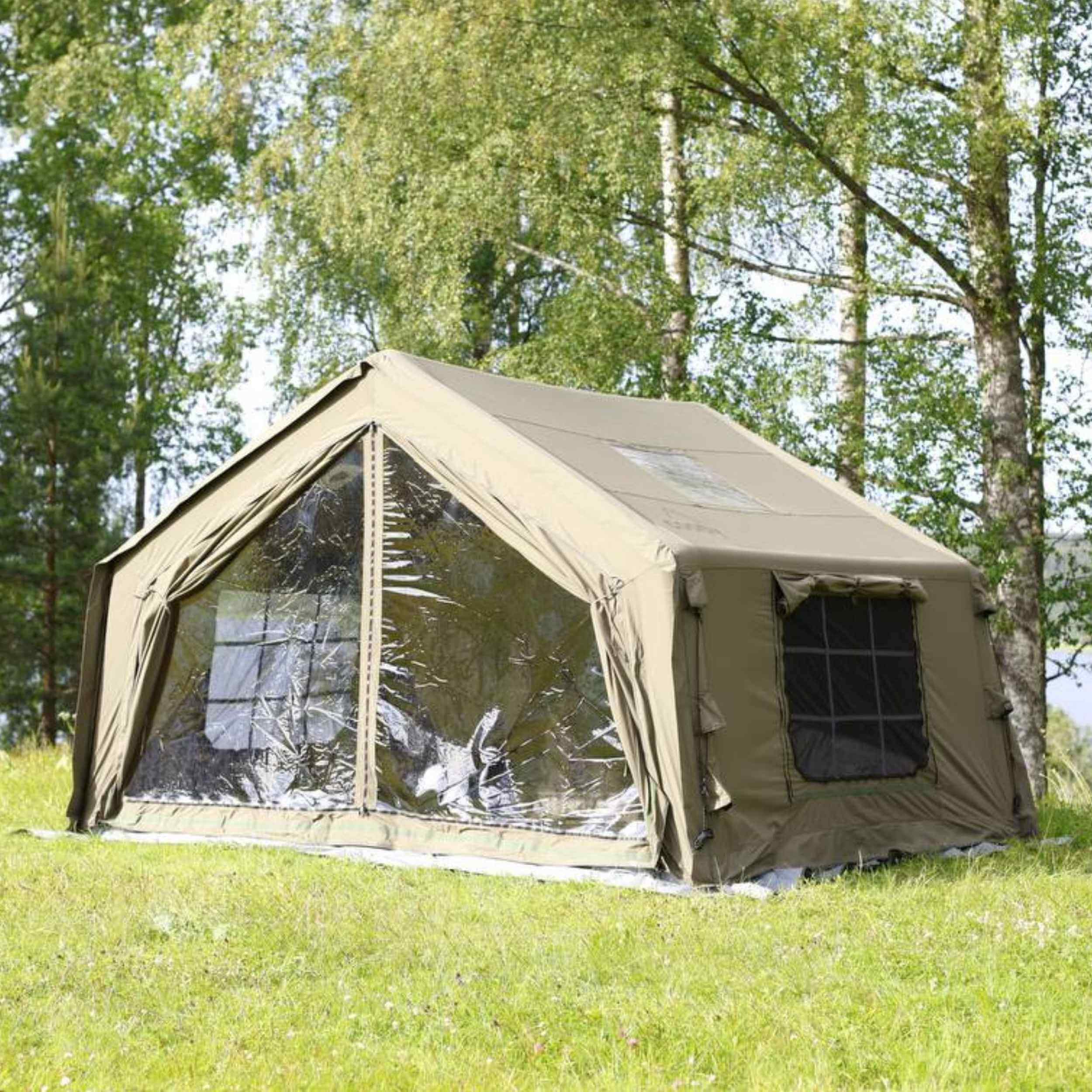 Coody 10 Forest Green Inflatable Tent House for Camping (2-4 person) | Backcountry Sportsman