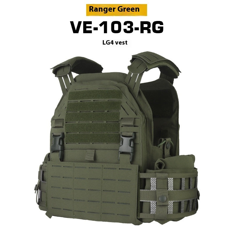 Thickened Laser Tactical Outdoor Protective Mount Vest