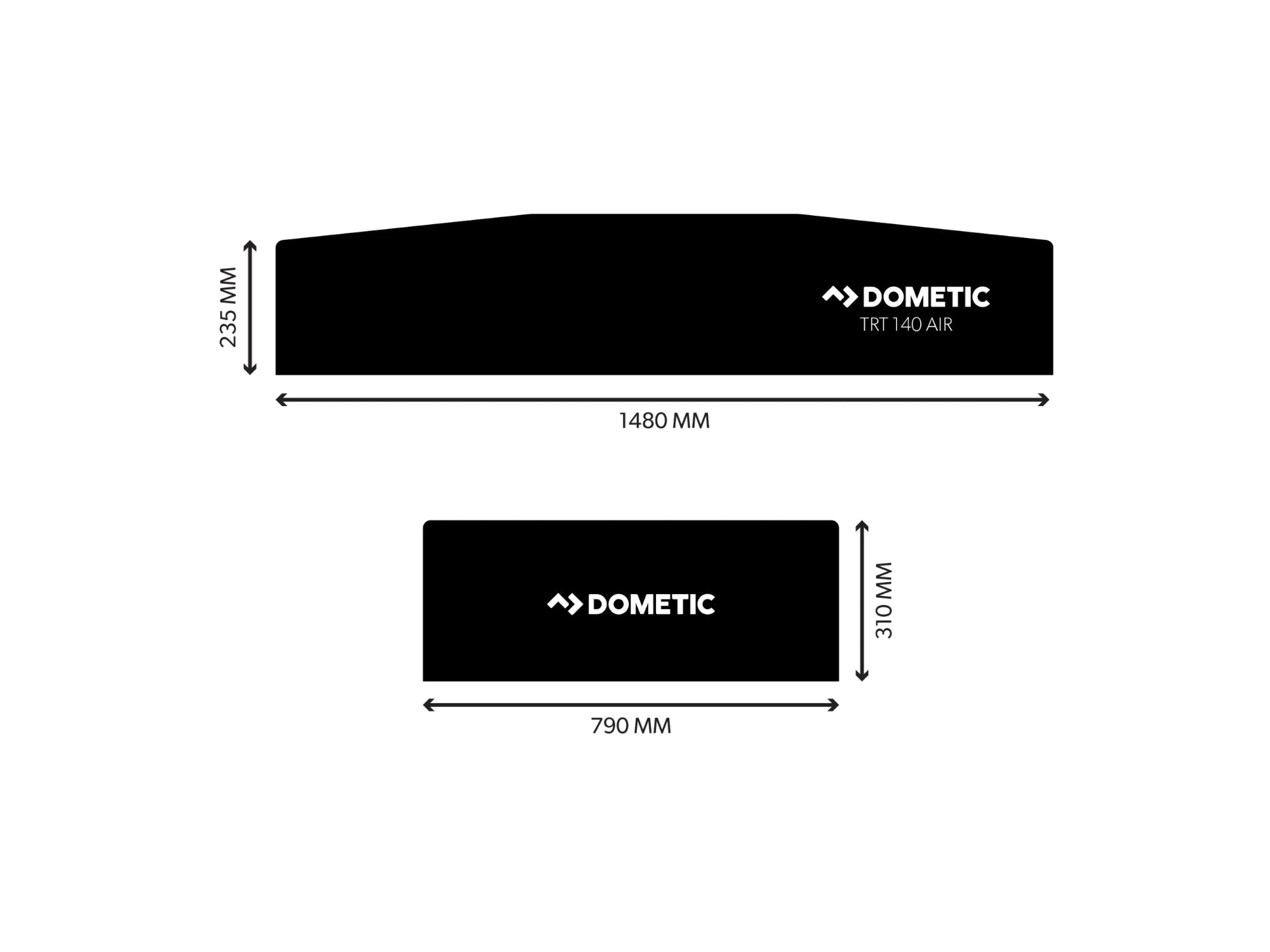 Dometic TRT 140 AIR Inflatable Roof Top Tent - 2 Person | Backcountry Sportsman