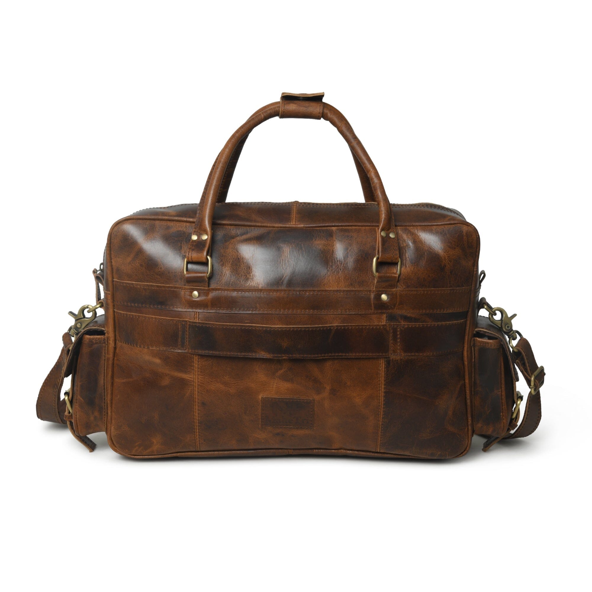 Finn Handcrafted Buffalo Leather Laptop Briefcase | Backcountry Sportsman
