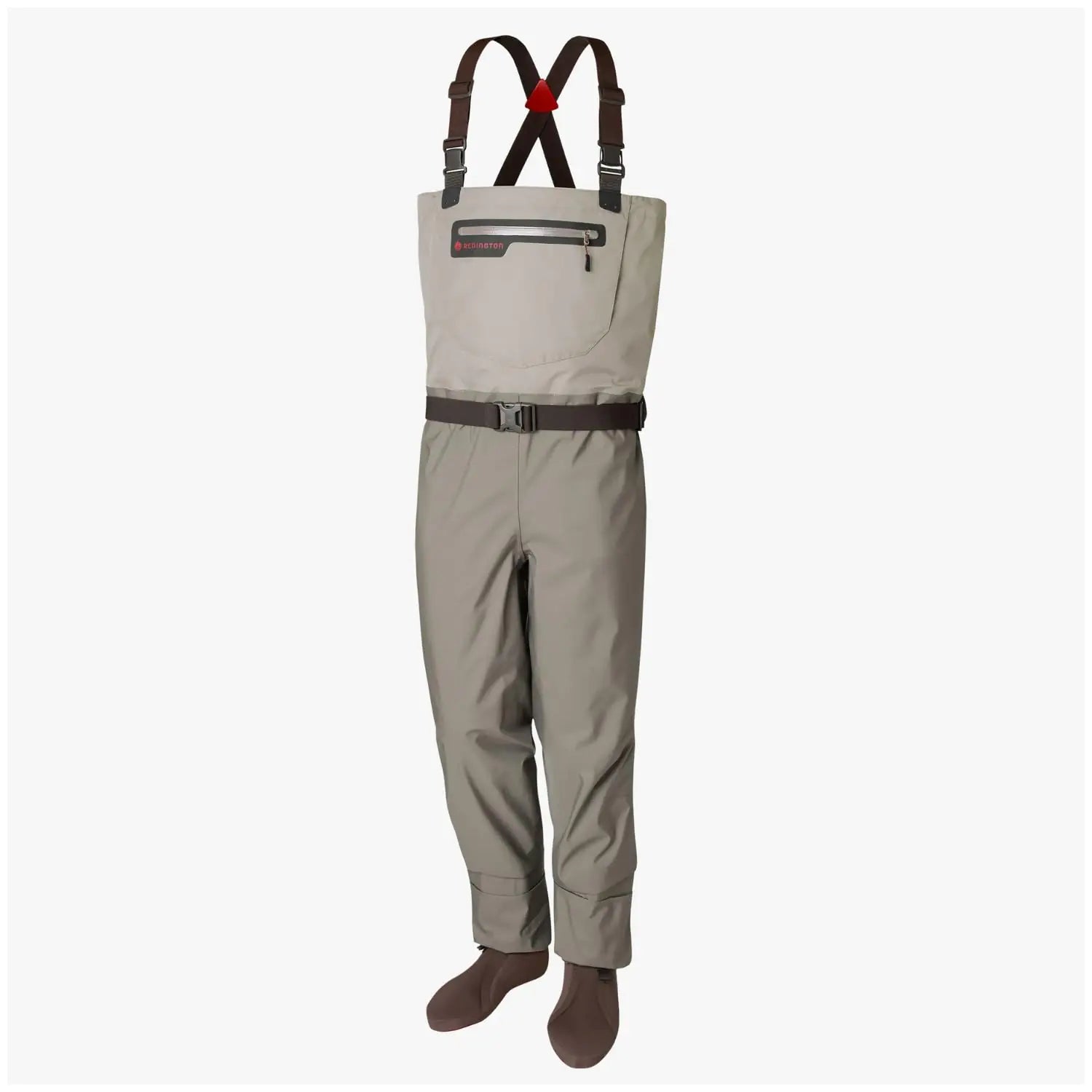 Redington Mens Escape Waders - Chest High Fly Fishing Waders - Waterproof Wader for Men - Boulder/Slate - Medium | Backcountry Sportsman