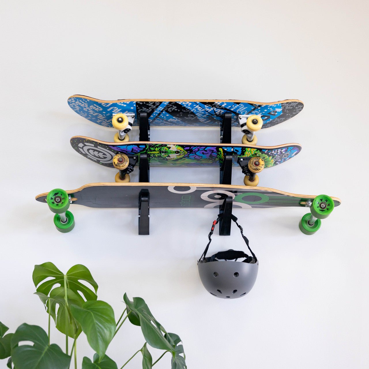 Trifecta Skateboard Storage Rack | 3 Levels | Backcountry Sportsman