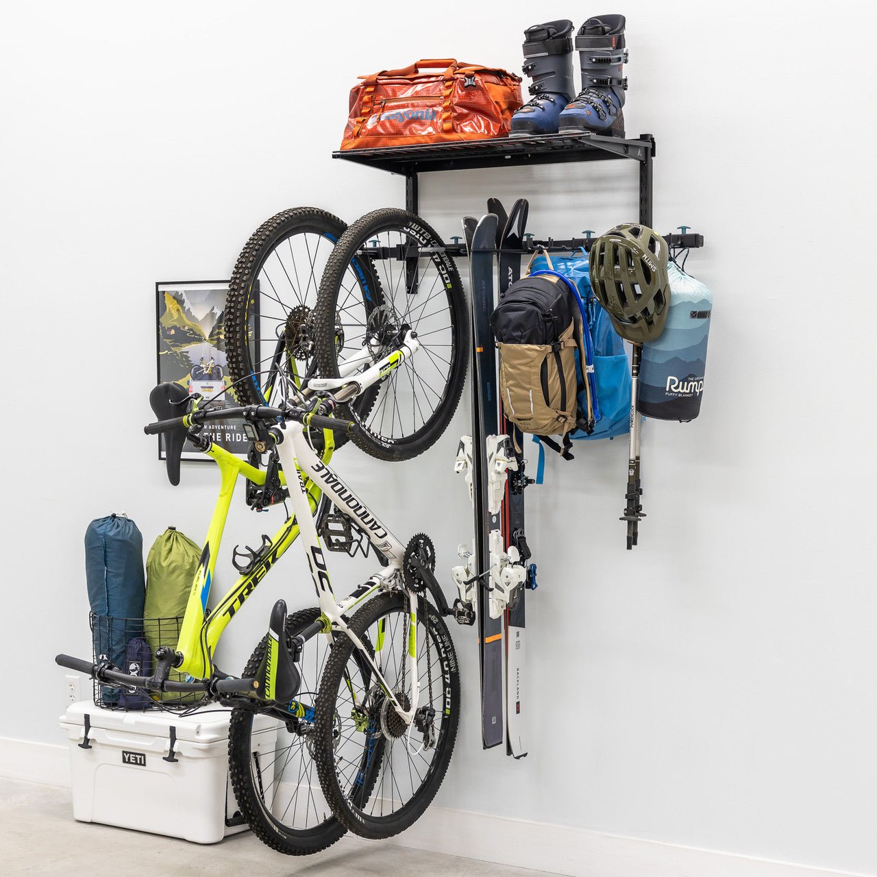 G-Adventure + Shelf | Adjustable Wall Storage System | Holds 300 lbs | Backcountry Sportsman