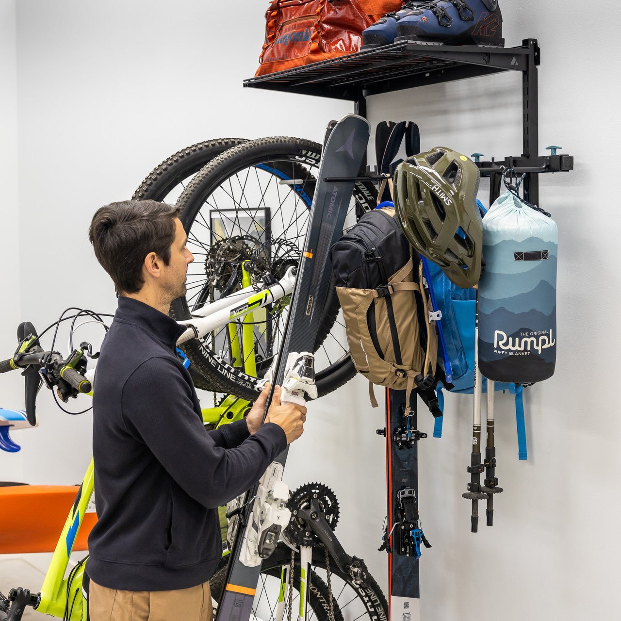 G-Adventure + Shelf | Adjustable Wall Storage System | Holds 300 lbs | Backcountry Sportsman