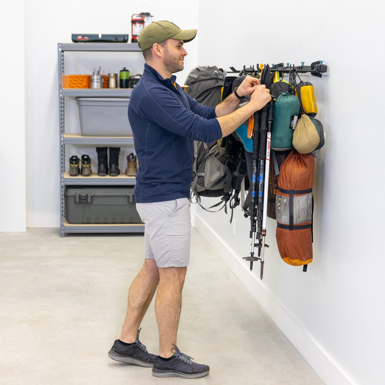 G-Hike & Camp | Adjustable Wall Storage System | Holds 300 lbs | Backcountry Sportsman