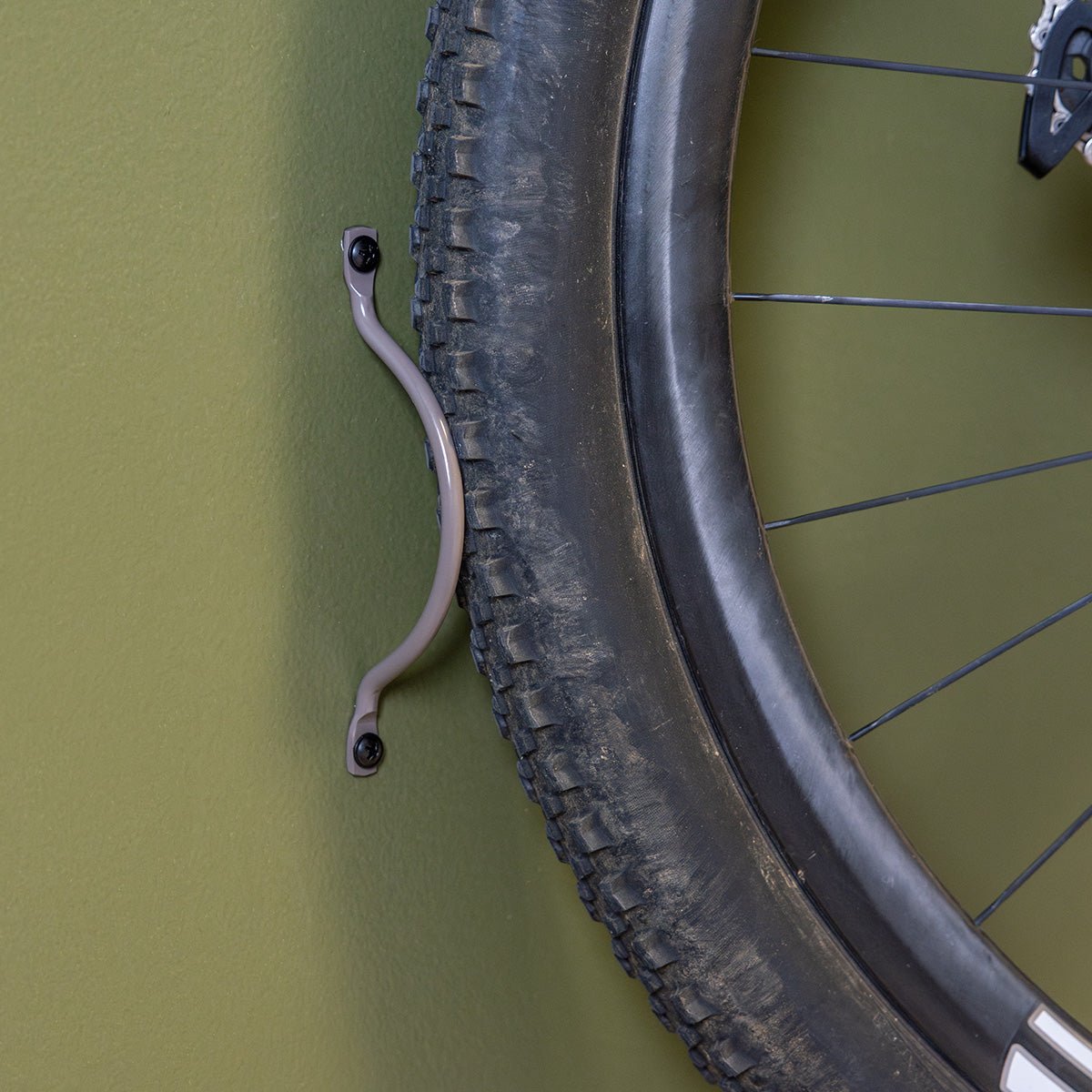 Swivel Mount Bike Storage Rack | 2 Bike Garage Wall Hooks | Mud | Backcountry Sportsman