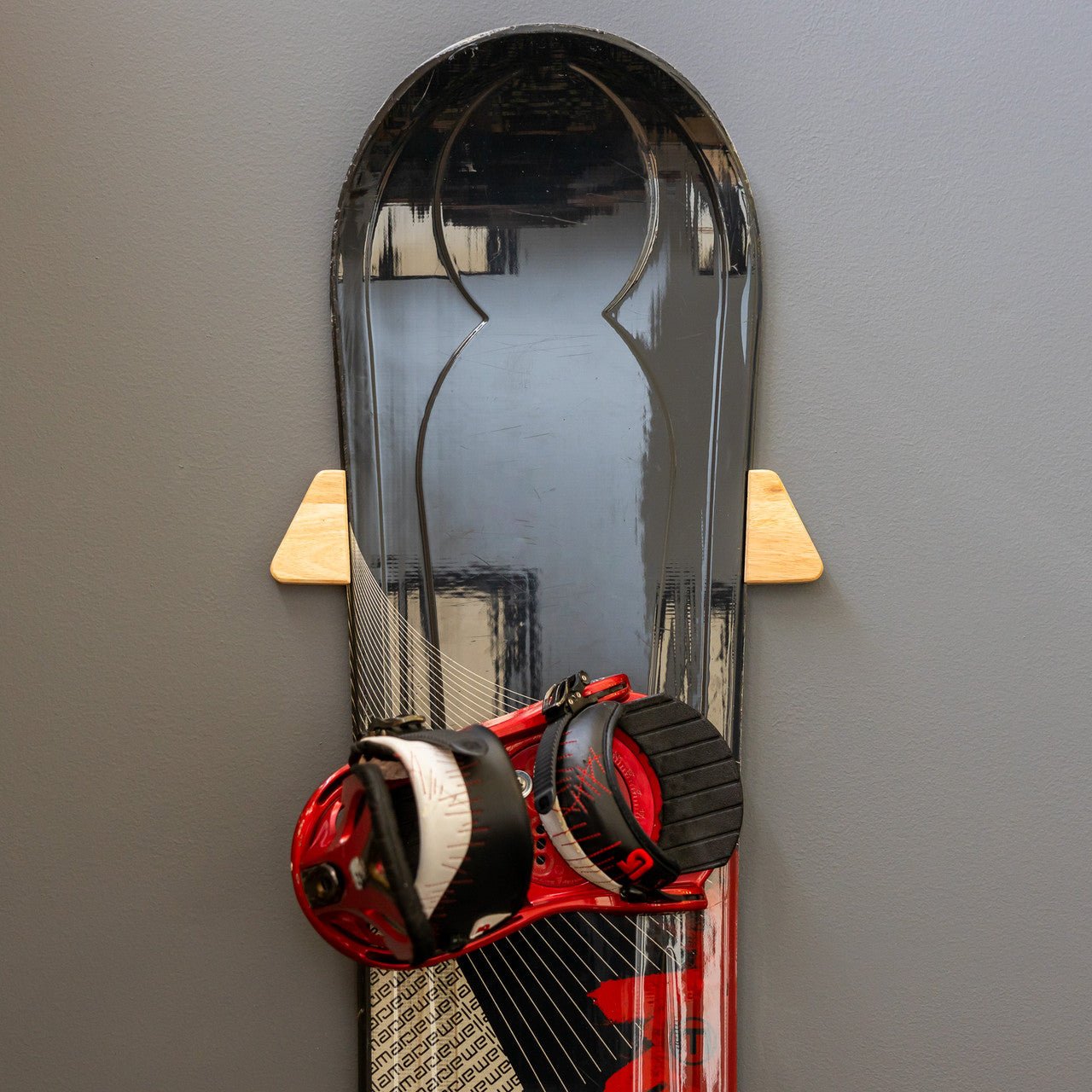 Taos Snowboard Storage | Minimalist Wood Display Rack | Backcountry Sportsman